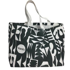 Vuori Monochrome Large Graphic Tote - Brand New